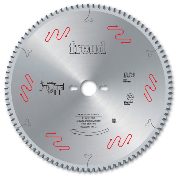 Sägeblätter für NE-Metalle und PVC - Freud Silver I.C.E.