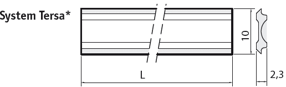 HM Tersa-Hobelmesser