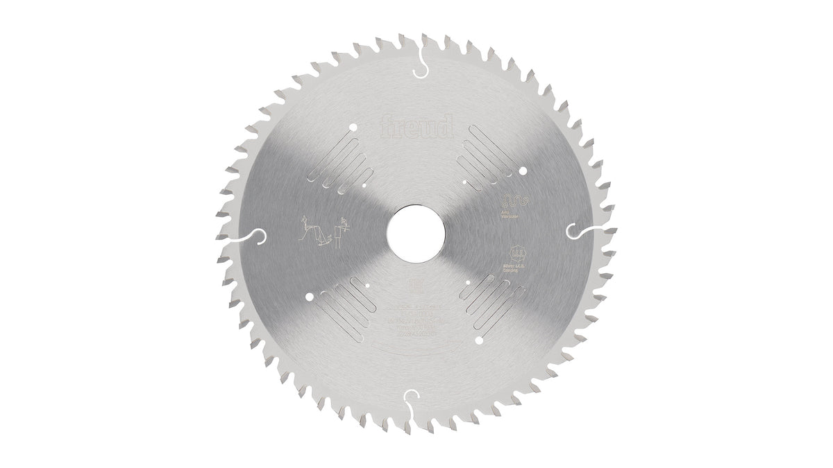 Freud Kreissägeblätter für beschichtete Spanplatten, Bohrungsdurchmesser 30 · Schnittbreite 2.5 · Zähnezahl 54 · LU3A 0003